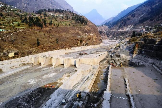 Destroyed Tapovan Vishnugad hydroelectric plant after devastating debris flow of Feb 7, 2021 Hydro