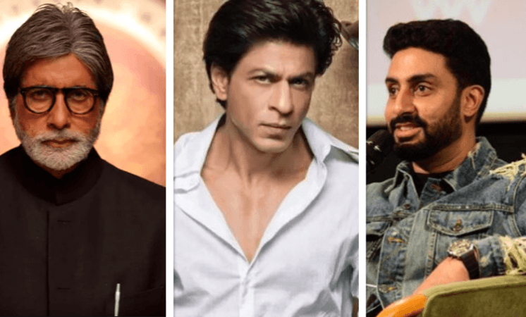 Amitabh, SRK, Abhishek Amitabh, SRK, Abhishek