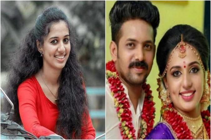 Vismaya and husband Kiran Kumar Vismaya dowry death