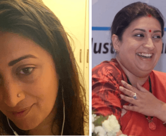 Smriti Irani before and after Smriti Irani before and after