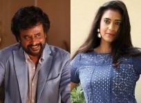 Rajinikanth and Kasturi Shankar