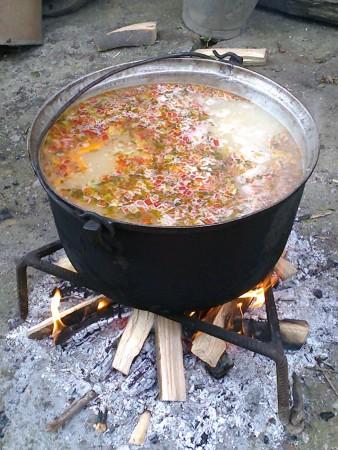 A large cauldron of soup (Representational Picture) Cauldron