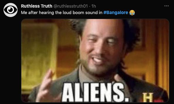 Loud sound heard in Bengaluru; sonic boom, explosion or earthquake, netizens wonder [reactions]