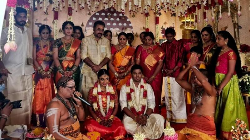 Saranya Ponvannan's Daughter Wedding. Saranya Ponvannan's Daughter Wedding