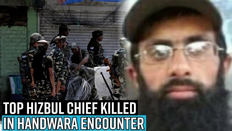 Top Hizbul chief killed in Handwara encounter; big success for security forces