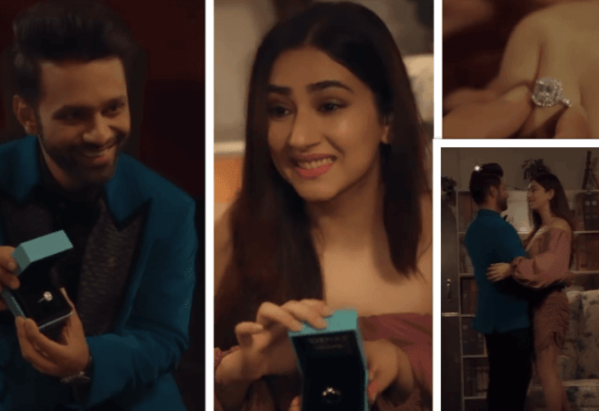 Rahul Vaidya – Disha Parmar engaged: Couple 'puts a ring on it' in