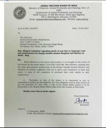 Copy of official complaint against SGACC Copy of official complaint against SGACC