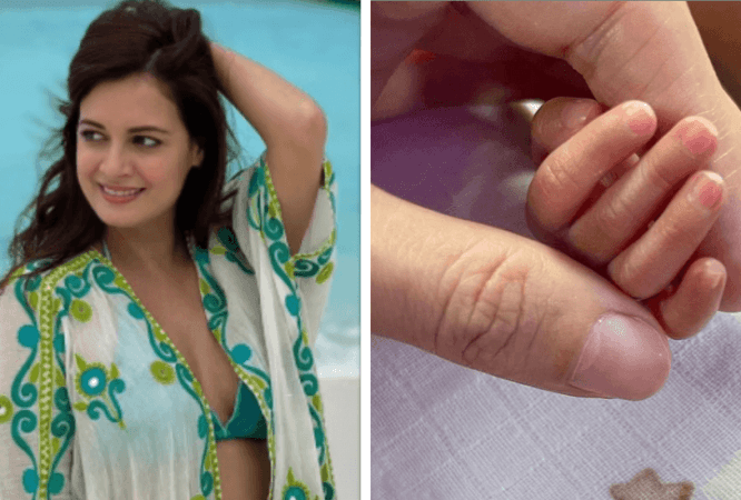 Dia Mirza baby Dia Mirza baby