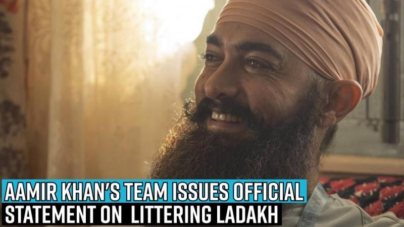 Aamir Khan's team issues official statement on Laal Singh Chaddha team littering Ladakh