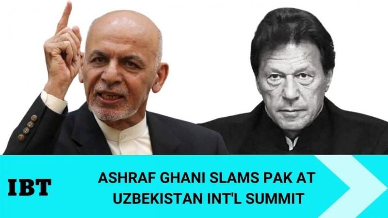 PAK PM Imran Khan, Afghan President Ashraf Ghani
