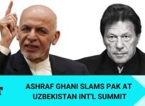 PAK PM Imran Khan, Afghan President Ashraf Ghani