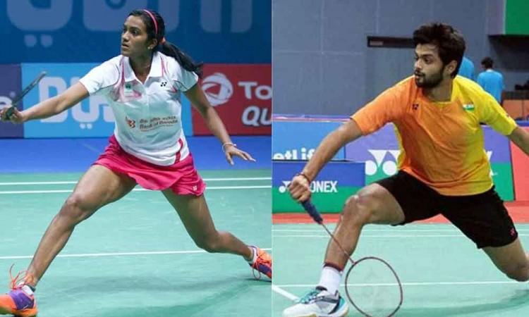 Sindhu and Sai Praneeth
