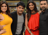 Raj Kundra, Shilpa Shetty on Kapil Sharma Show