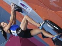 A file photo of sport climbing event being held at the 2018 Asian Games