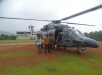 defence rescue operations in the flood hit regions of Western and Konkan in MAHARASHTRA