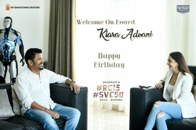 Kiara Advani to romance Ram Charan under Shankar Shanmugham's direction Kiara Advani to romance Ram Charan under Shankar Shanmugham's direction