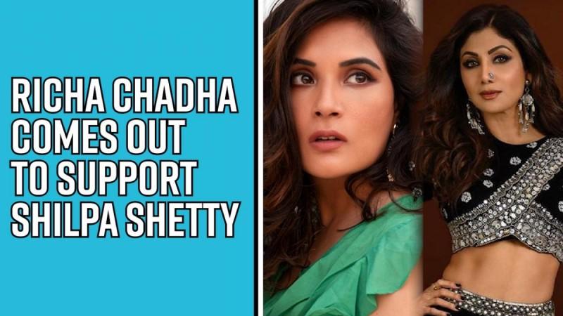 Glad she's suing: Richa Chadha comes out to support Shilpa Shetty