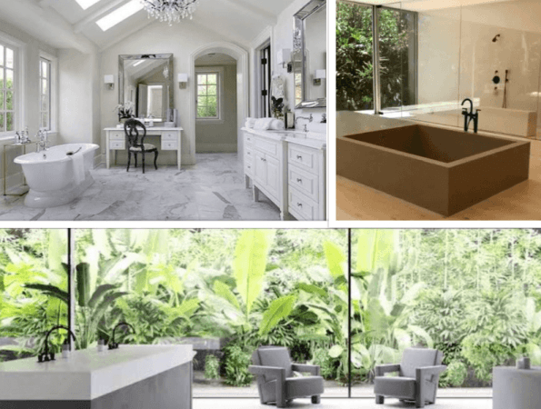 Bathroom before and after Bathroom before and after