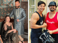 Saif, Soha, Shaan, Sonu