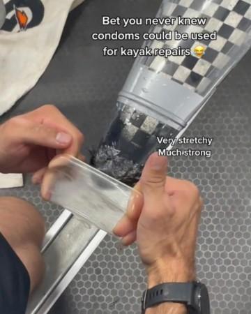 A video grab of the viral video initially shared by Jessica Fox on her Instagram account A video grab of the viral video initially shared by Jessica Fox on her instagram account