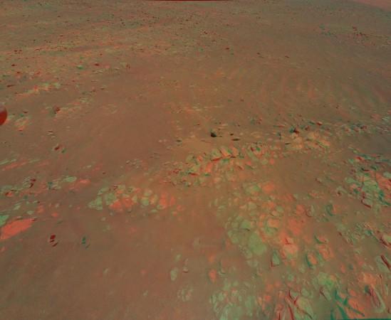 This 3D view of geologic feature the Mars Perseverance rover team calls Raised Ridges was generated from data collected by Ingenuity during its 10th flight at Mars, on July 24, 2021. Credit: NASA/JPL-Caltech Mars 3D image