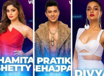 Shamita, Pratik, Divya