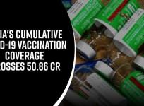 India's Cumulative COVID-19 Vaccination Coverage crosses 50.86 Cr