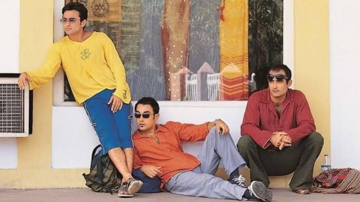 A still from Dil Chahta Hai A still from Dil Chahta Hai