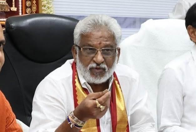 Tirumala Tirupati Devasthanam (TTD) Chairman Y V Subba Reddy.