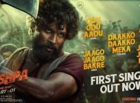 Allu Arjun from his upcoming movie Pushpa