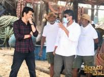 Mahesh Babu from the sets of Sarkaru Vaari Paata