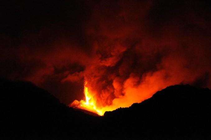 Etna Volcano Paroxysmal Eruption July 30 2011 (Representational Picture) Mount Etna
