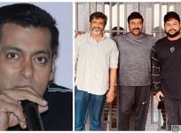 Salman Khan with Chiranjeevi