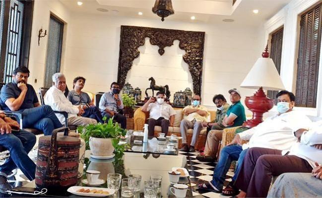 Chiranjeevi invites other actors, directors, producers, and distributors for a discussion related to ticket prices in Andhra Pradesh Chiranjeevi invites other actors, directors, producers, and distributors for a discussion related to ticket prices in Andhra Pradesh