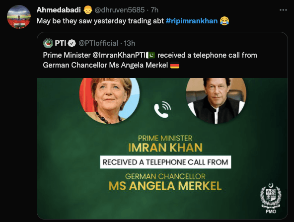 RIP Imran Khan trends on social media; death hoax debunked, memes take over [reactions]