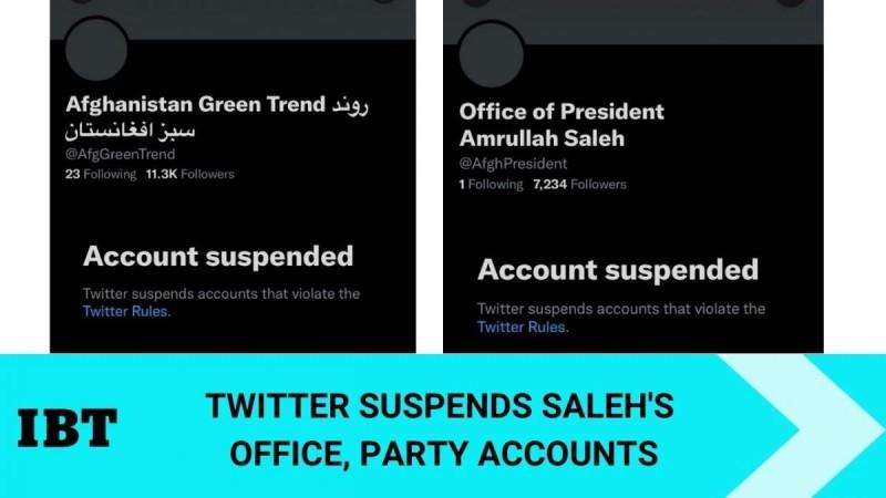Twitter is facing a lot of flak over its decision to continue allowing Taliban spokespersons while suspending accounts of Amrullah Saleh's Office, his Party's accounts.