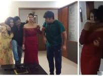 Ram Gopal Varma with Inaya Sultana