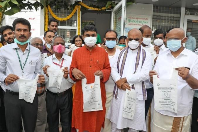 DRDO's biodegradable bags for Tirumala laddus