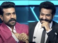 Ram Charan and NTR on Telugu's reality game show 'Evaru Meelo Koteeswarulu'