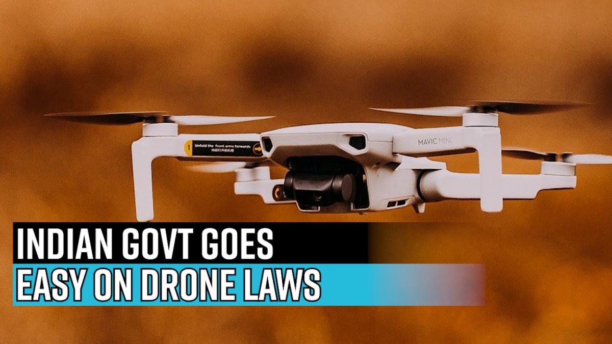 Indian govt goes easy on drone laws