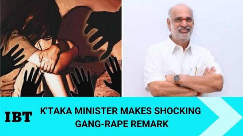 Karnataka minister gang rape remark