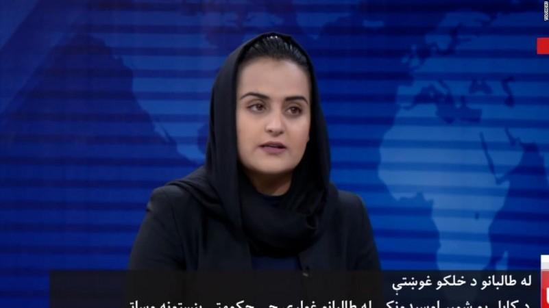 Female TV anchor who interviewed first Taliban spokesman has left Afghanistan