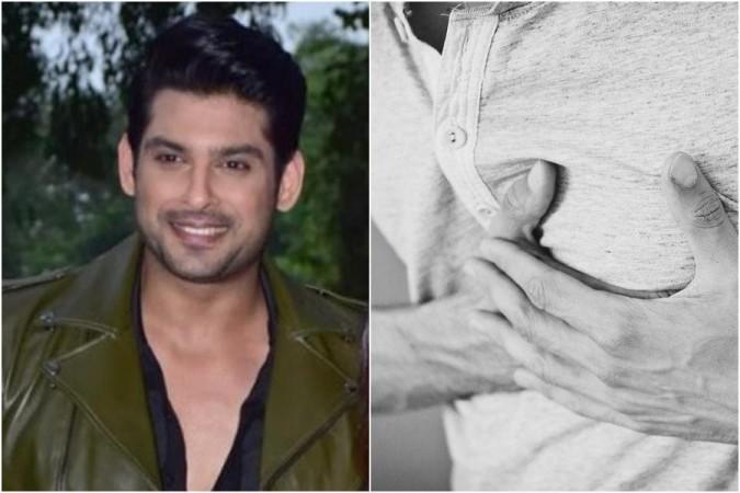 Sidharth Shukla (Left), Heart attack (Right) Sidharth Shukla