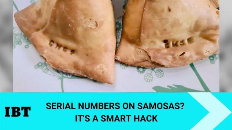 Serial numbers on samosas nothing to do with tech or GST [truth here]