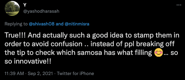 Serial numbers on samosas nothing to do with tech or GST [truth here]