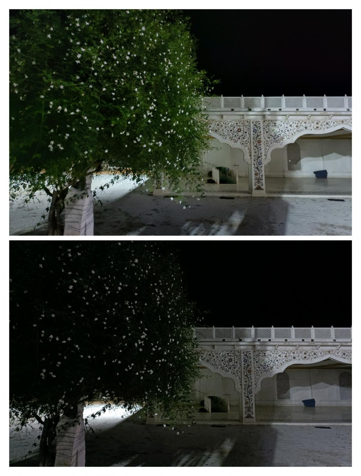 Oppo Reno6 Pro camera sample: Night mode comparison Oppo Reno6 Pro camera sample