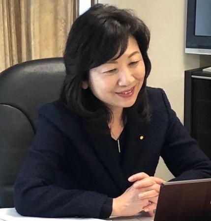 Seiko Noda, LDP leader Noda