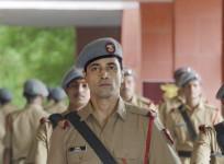 Adivi Sesh's pose from his upcoming movie Major