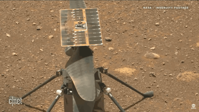 Youtube Screenshot ingenuity helicopter