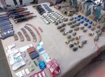 Arms recovered from terrorists